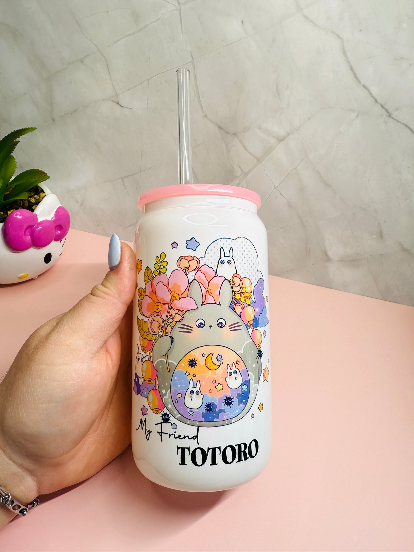 My Neighboor Totoro Glasscup