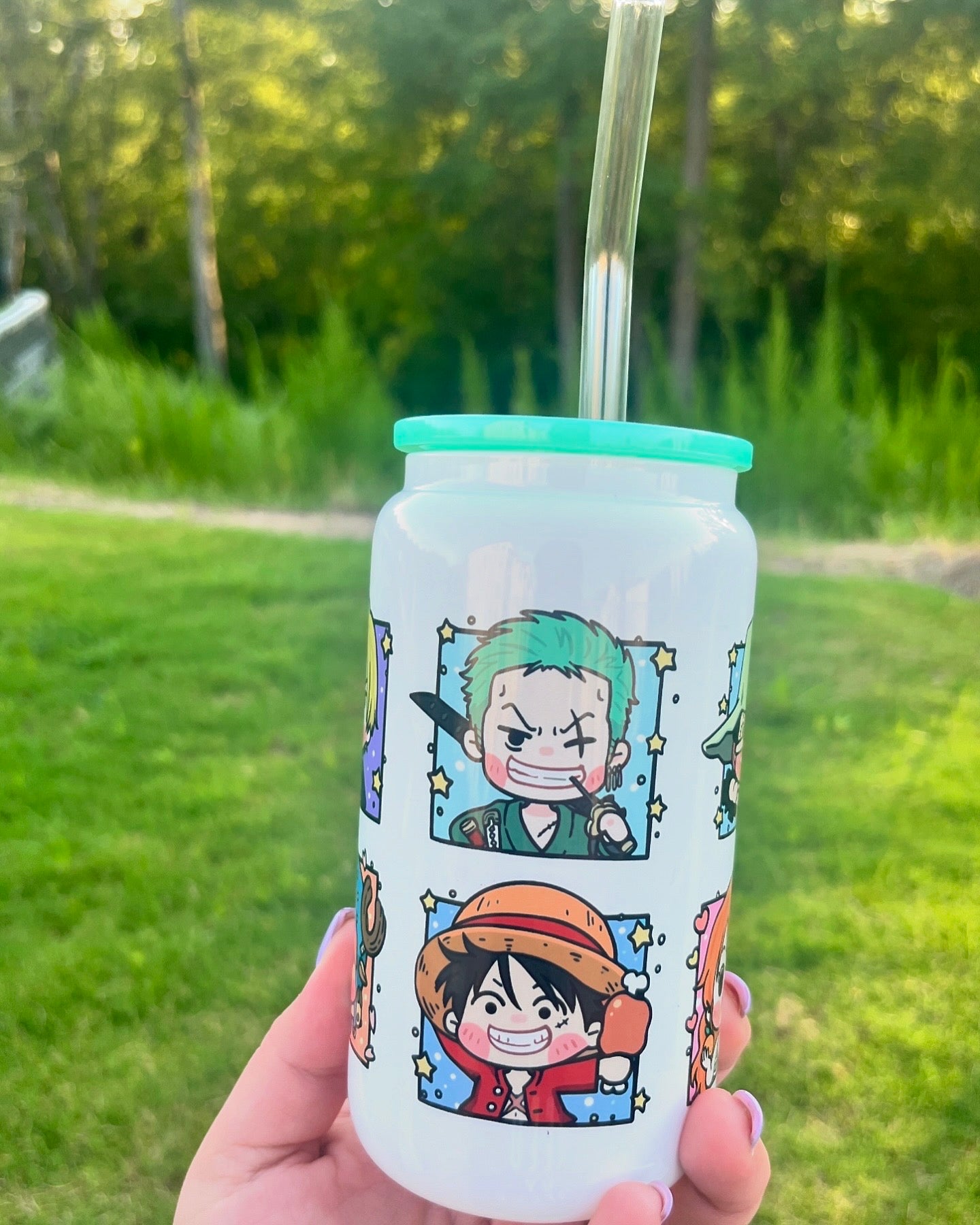 One piece  glasscup