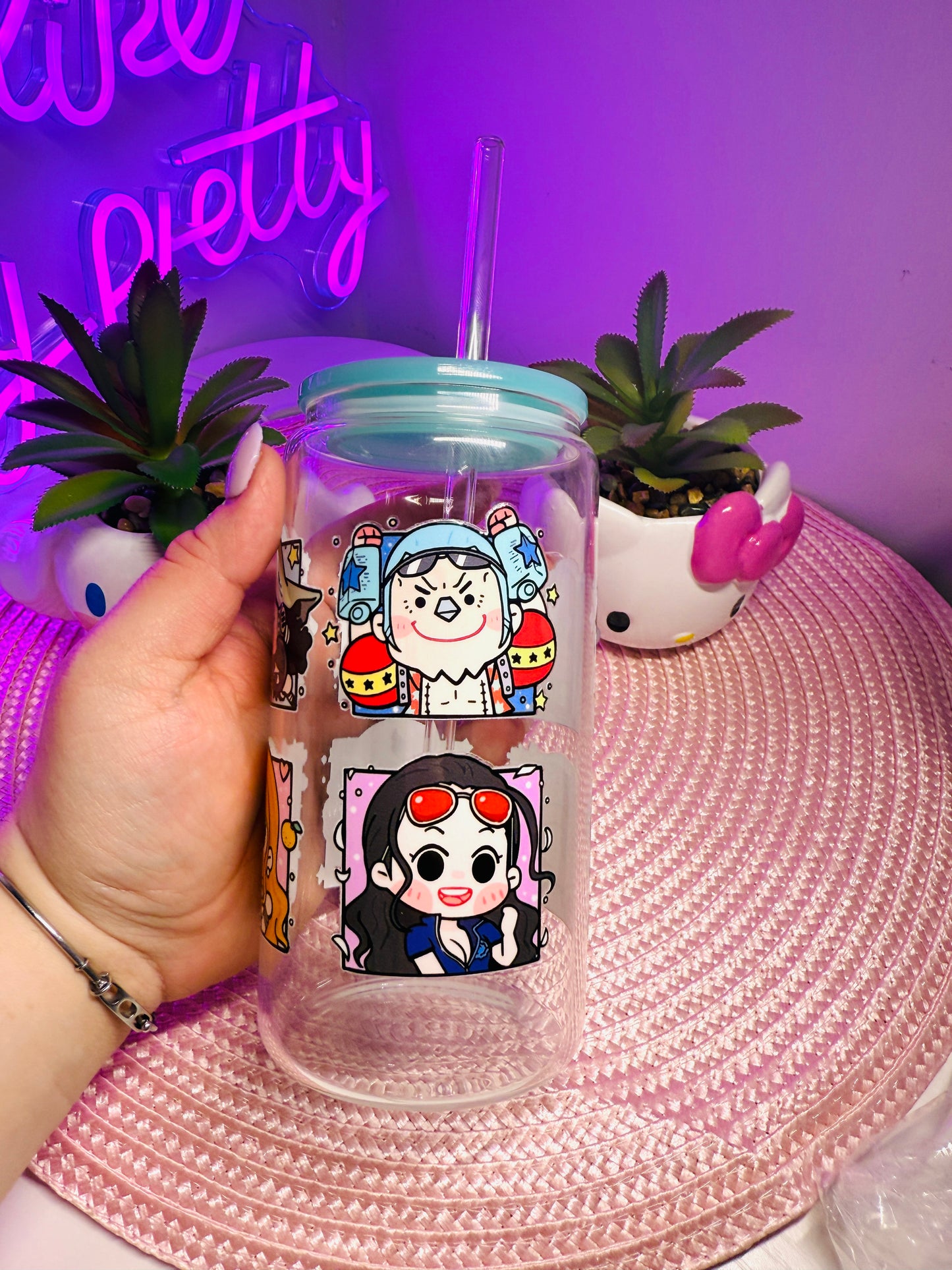 One piece  glasscup