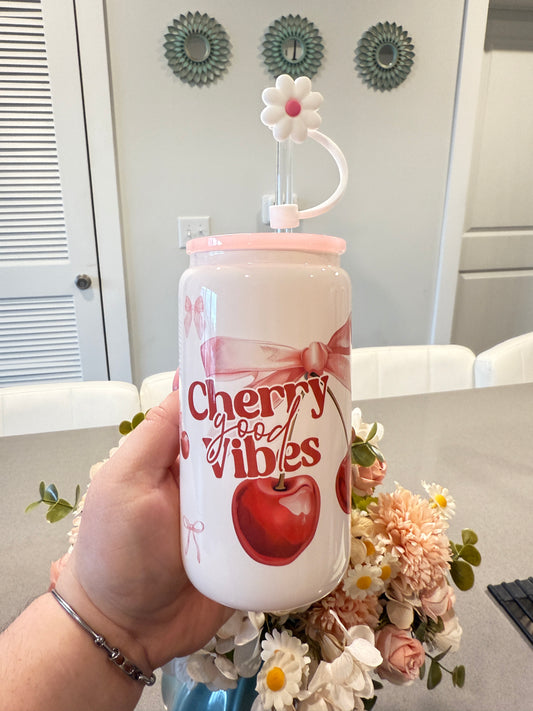 Cherry Coquette Glasscup