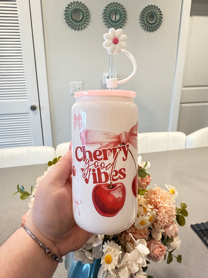 Cherry Coquette Glasscup