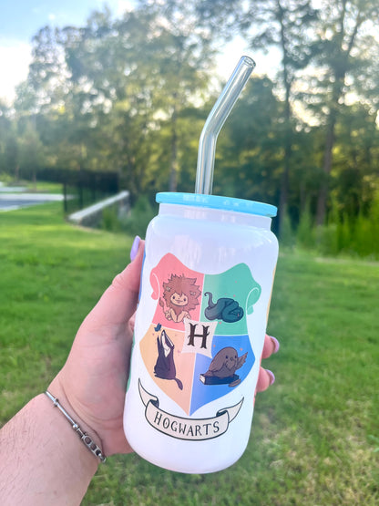 Kawai Hogwarts Glasscup