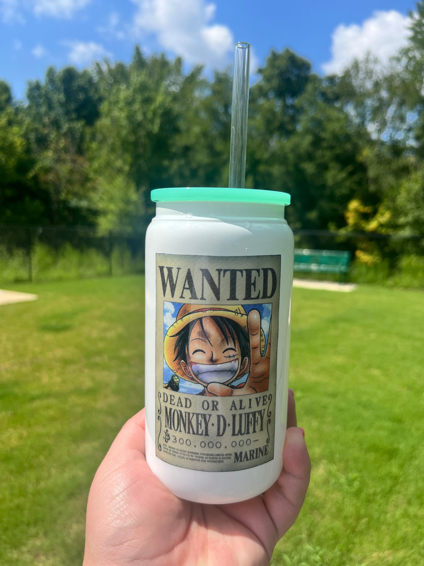 One Piece Glasscup