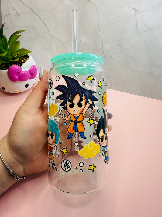 Dragon Ball Glasscup UV-DTF