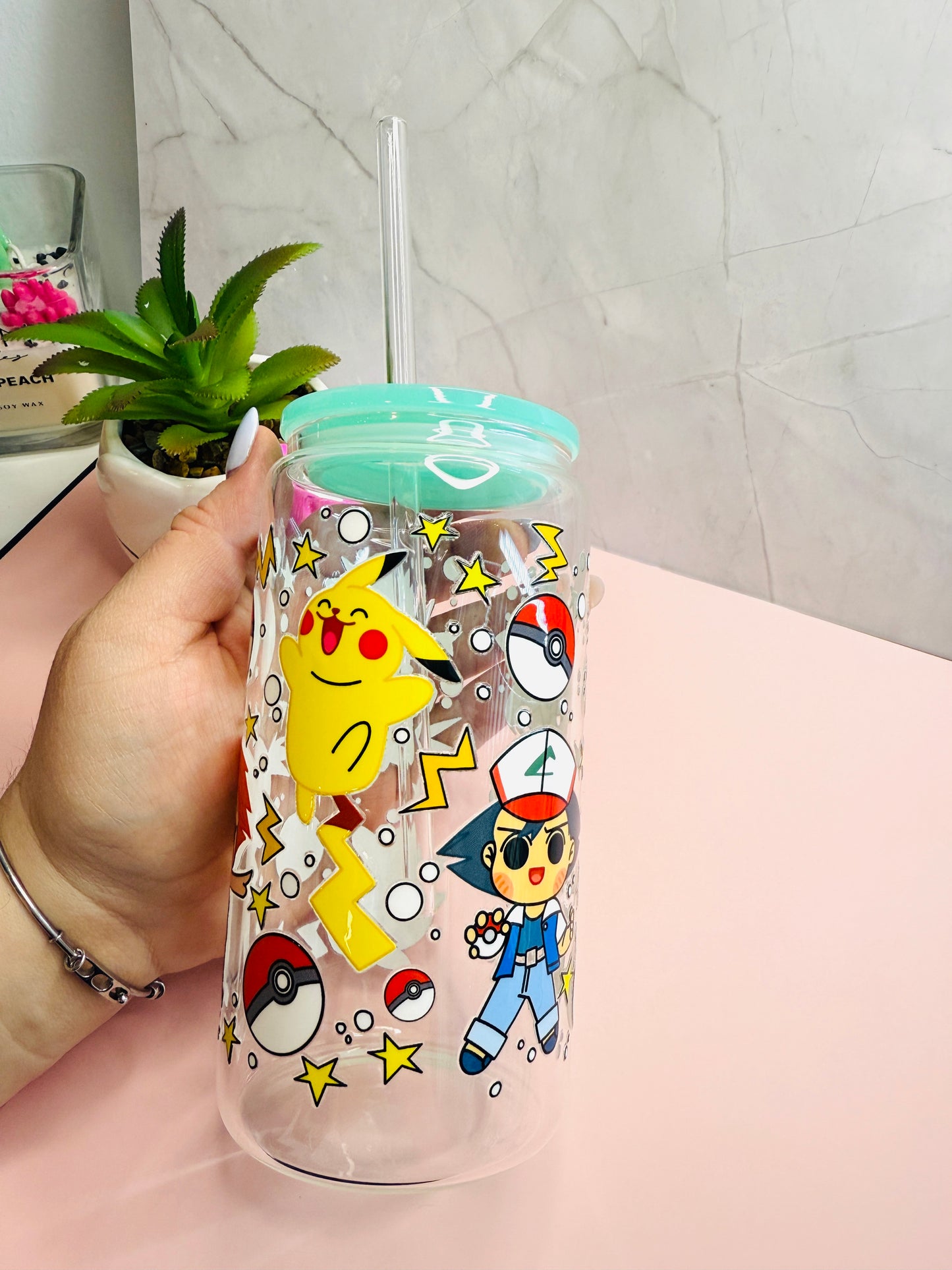 Pokemon glascup DTF