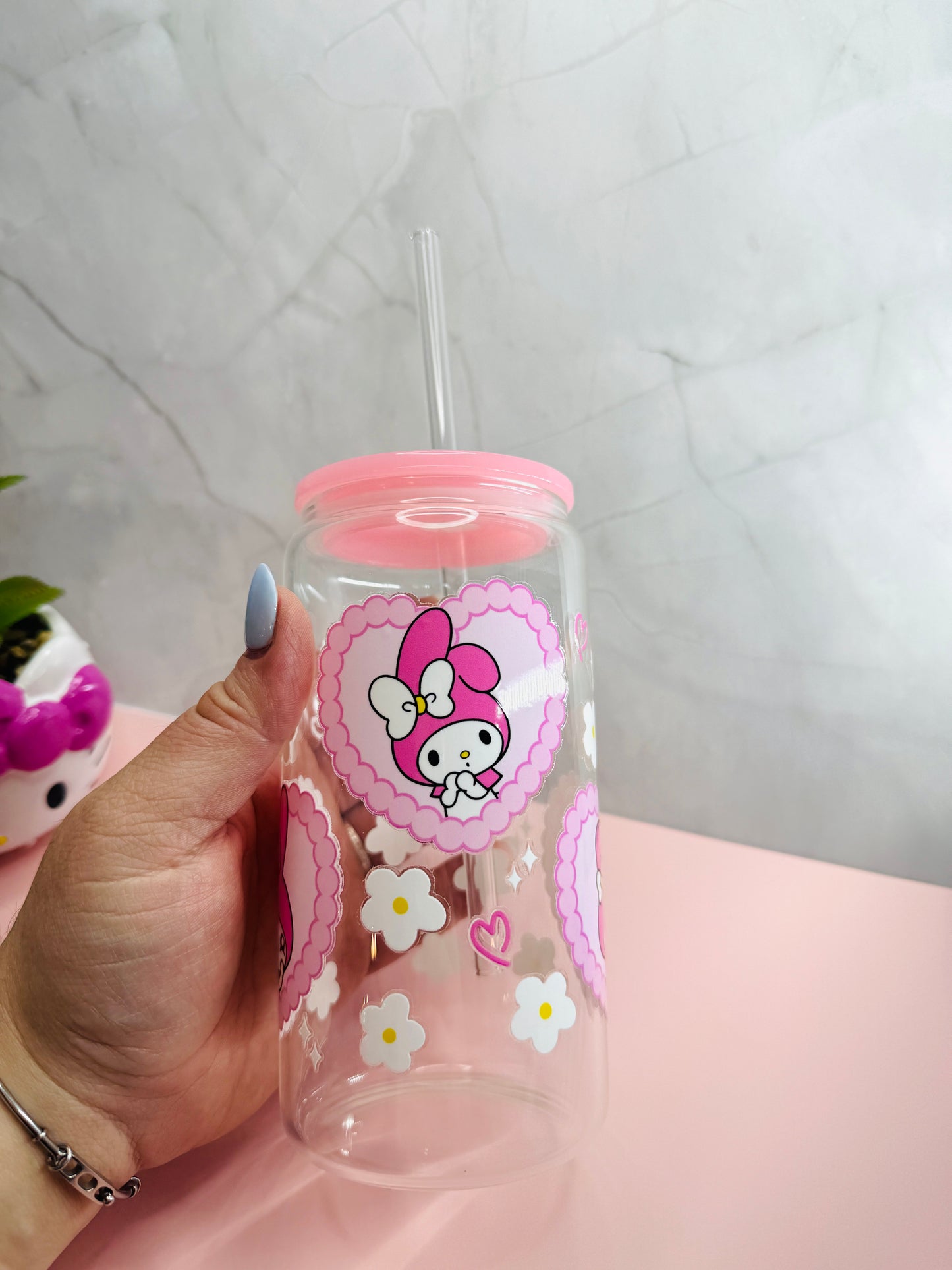 Melody Glasscup UV-DTF