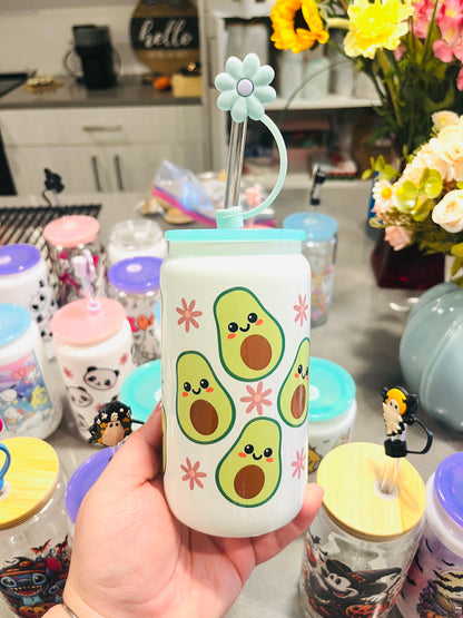 Avocado Glasscup
