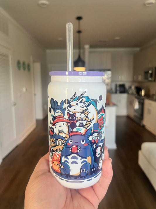 My Neighboor Totoro Glasscup