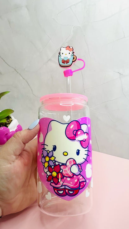 Hello Kitty Glasscup