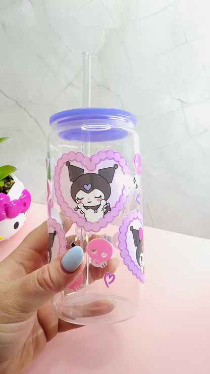 Kuromi Glasscup