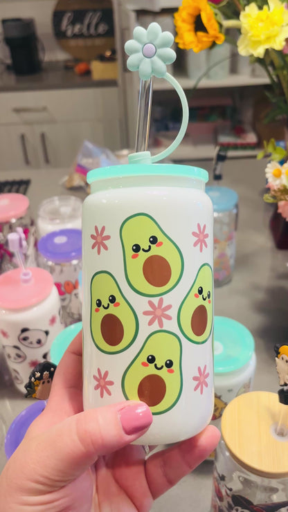 Avocado Glasscup