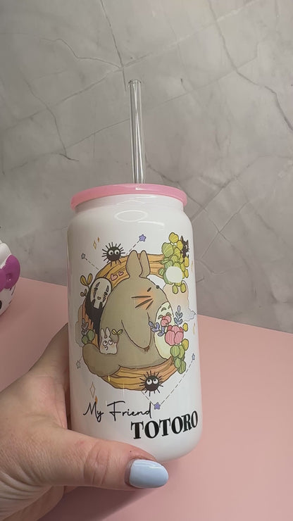 My Neighboor Totoro Glasscup