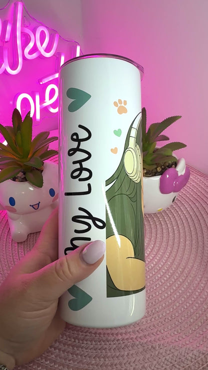 Personalized pet tumbler