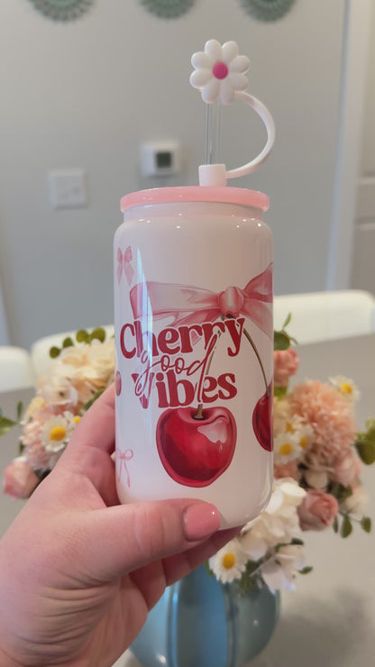 Cherry Coquette Glasscup