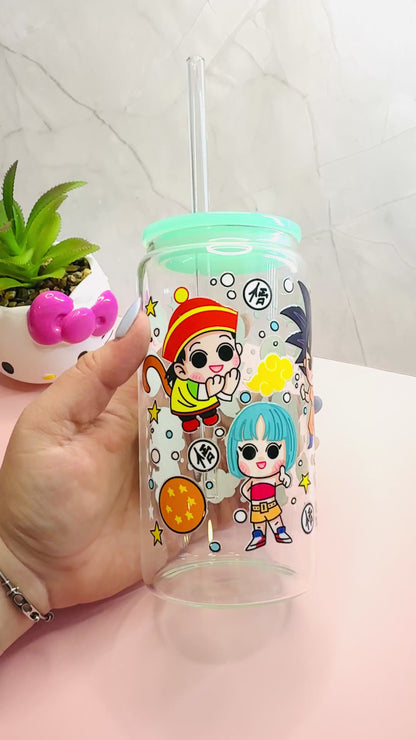 Dragon Ball Glasscup UV-DTF