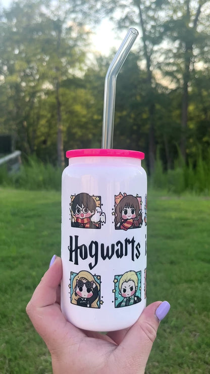 Hogwarts glasscup kawai